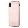 Guess GUHCPXSLSAPI iPhone X/Xsróżowy/pink hard case Saffiano na NearMe.pl