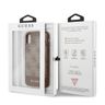 Guess GUHCPXG4GLBR iPhone X/Xsbrązowy/brown hard case 4G Stripe Collection na NearMe.pl