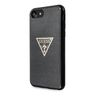 Guess GUHCI8SGTLBK iPhone 7/8/SE 2020/ SE 2022 czarny/black hard case Glitter Triangle na NearMe.pl