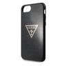 Guess GUHCI8SGTLBK iPhone 7/8/SE 2020/ SE 2022 czarny/black hard case Glitter Triangle na NearMe.pl