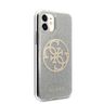 Guess GUHCN61PCUGLLG iPhone 11 6,1" / Xrjasnoszary/light grey hard case Glitter 4G Circle Logo na NearMe.pl
