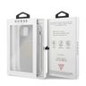 Guess GUHCN61PCUGLLG iPhone 11 6,1" / Xrjasnoszary/light grey hard case Glitter 4G Circle Logo na NearMe.pl