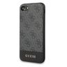 Guess GUHCI8G4GLGR iPhone 7/8/SE 2020/SE 2022 szary/grey hardcase 4G Stripe Collection na NearMe.pl