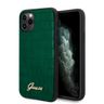 Guess GUHCN58PCUMLCRDG iPhone 11 Prozielony/dark green Croco Collection na NearMe.pl