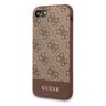 Guess GUHCI8G4GLBR iPhone 7/8/SE 2020/ SE 2022 brązowy/brown hard case 4G Stripe Collection na NearMe.pl