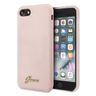 Guess GUHCI8LSLMGLP iPhone 7/8/SE 2020/ SE 2022 jasnoróżowy/light pink hard case Silicone Vintage Gold Logo na NearMe.pl