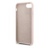 Guess GUHCI8LSLMGLP iPhone 7/8/SE 2020/ SE 2022 jasnoróżowy/light pink hard case Silicone Vintage Gold Logo na NearMe.pl