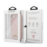 Guess GUHCI8LSLMGLP iPhone 7/8/SE 2020/ SE 2022 jasnoróżowy/light pink hard case Silicone Vintage Gold Logo na NearMe.pl