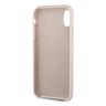 Guess GUHCPXLSLMGLP iPhone X/Xsjasnoróżowy/light pink hard case Silicone Vintage Gold Logo na NearMe.pl