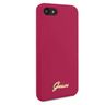 Guess GUHCI8LSLMGRE iPhone 7/8/SE 2020 / SE 2022 czerwony/burgundy hard case Silicone Vintage Gold Logo na NearMe.pl