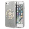 Guess GUHCI8PCUGLLG iPhone 7/8/SE 2020/ SE 2022 jasnoszary/light grey hard case Glitter 4G Circle Logo na NearMe.pl