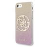 Guess GUHCI8PCUGLPGG iPhone 7/8/SE 2020/ SE 2022 różowo-złoty/gold pink hard case Glitter Gradient 4G Circle Logo na NearMe.pl