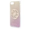 Guess GUHCI8PCUGLPGG iPhone 7/8/SE 2020/ SE 2022 różowo-złoty/gold pink hard case Glitter Gradient 4G Circle Logo na NearMe.pl