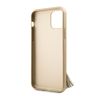Guess GUHCN58RSSABE iPhone 11 Probeige/beżowy hard case Saffiano with ring stand na NearMe.pl