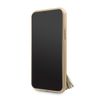 Guess GUHCN58RSSABE iPhone 11 Probeige/beżowy hard case Saffiano with ring stand na NearMe.pl