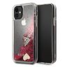 Guess GUOHCN61GLHFLRA iPhone 11 6,1" /Xr malinowy/raspberry hardcase Glitter Charms na NearMe.pl