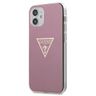 Guess GUHCP12SPCUMPTPI iPhone12 mini 5,4" różowy/pink hardcase Metallic Collection na NearMe.pl