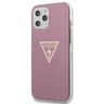 Guess GUHCP12LPCUMPTPI iPhone12 Pro Max 6,7"  różowy/pink hardcase Metallic Collection na NearMe.pl