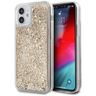 Guess GUHCP12SLG4GSLG iPhone 12 mini 5,4" złoty/gold hardcase 4G Liquid Glitter na NearMe.pl