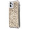 Guess GUHCP12SLG4GSLG iPhone 12 mini 5,4" złoty/gold hardcase 4G Liquid Glitter na NearMe.pl