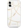 Guess GUHCP12SPCUCHWH iPhone12 mini 5,4" biały/white hardcase Gold Chain Collection na NearMe.pl