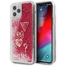 Guess GUHCP12LGLHFLRA iPhone12 Pro Max 6,7" malinowy/raspberry hardcase Glitter Charms na NearMe.pl
