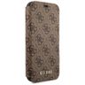 Guess GUFLBKSP12L4GB iPhone12 Pro Max 6,7" brązowy/brown book 4G Charms Collection na NearMe.pl