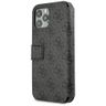 Guess GUFLBKSP12M4GG iPhone 12/12 Pro 6,1" szary/grey book 4G Charms Collection na NearMe.pl