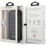 Guess GUFLBKSP12M4GG iPhone 12/12 Pro 6,1" szary/grey book 4G Charms Collection na NearMe.pl