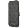 Guess GUFLBKSP12M4GG iPhone 12/12 Pro 6,1" szary/grey book 4G Charms Collection na NearMe.pl
