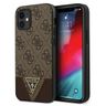Guess GUHCP12SPU4GHBR iPhone 12 mini 5,4" brązowy/brown hardcase 4G Triangle Collection na NearMe.pl