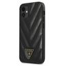 Guess GUHCP12SPUVQTMLBK iPhone12 mini 5,4" czarny/black hardcase V-Quilted Collection na NearMe.pl
