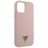 Guess GUHCP12MLSTMLP iPhone 12/12 Pro 6,1" jasnoróżowy/light pink hardcase Silicone Triangle Logo na NearMe.pl