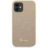 Guess GUHCP12SPUILGLG iPhone12 mini 5,4" złoty/gold hardcase Iridescent Love Script Gold Logo na NearMe.pl