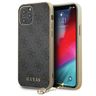 Guess GUHCP12MGF4GGR iPhone 12/12 Pro 6,1" szary/grey hardcase 4G Charms Collection na NearMe.pl