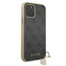 Guess GUHCP12MGF4GGR iPhone 12/12 Pro 6,1" szary/grey hardcase 4G Charms Collection na NearMe.pl