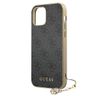 Guess GUHCP12MGF4GGR iPhone 12/12 Pro 6,1" szary/grey hardcase 4G Charms Collection na NearMe.pl