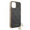 Guess GUHCP12MGF4GGR iPhone 12/12 Pro 6,1" szary/grey hardcase 4G Charms Collection na NearMe.pl