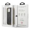 Guess GUHCP12MGF4GGR iPhone 12/12 Pro 6,1" szary/grey hardcase 4G Charms Collection na NearMe.pl