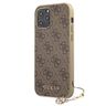 Guess GUHCP12MGF4GBR iPhone 12/12 Pro 6,1" brązowy/brown hardcase 4G Charms Collection na NearMe.pl