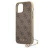 Guess GUHCP12MGF4GBR iPhone 12/12 Pro 6,1" brązowy/brown hardcase 4G Charms Collection na NearMe.pl