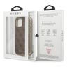 Guess GUHCP12MGF4GBR iPhone 12/12 Pro 6,1" brązowy/brown hardcase 4G Charms Collection na NearMe.pl