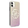 Guess GUHCN61PCUGLPGG iPhone 11 6,1" /Xr różowo-złoty/gold pink hard case Glitter 4G Circle Logo na NearMe.pl
