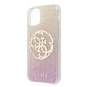 Guess GUHCN61PCUGLPGG iPhone 11 6,1" /Xr różowo-złoty/gold pink hard case Glitter 4G Circle Logo na NearMe.pl