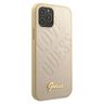 Guess GUHCP12LPUILGLG iPhone 12 Pro Max6,7" złoty/gold hardcase Iridescent Love Script Gold Logo na NearMe.pl