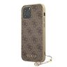 Guess GUHCP12LGF4GBR iPhone 12 Pro Max 6,7" brązowy/brown hardcase 4G Charms Collection na NearMe.pl