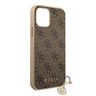 Guess GUHCP12LGF4GBR iPhone 12 Pro Max 6,7" brązowy/brown hardcase 4G Charms Collection na NearMe.pl