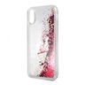 Guess GUHCPXGLUFLRA iPhone X Raspberryhard case Glitter Liquid na NearMe.pl