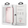 Guess GUHCPXIGLRG iPhone X/Xs rose gold/różowo-złoty hard case Iridescent na NearMe.pl