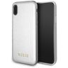 Guess GUHCPXIGLSI iPhone X silver/srebrny hard case Iridescent na NearMe.pl